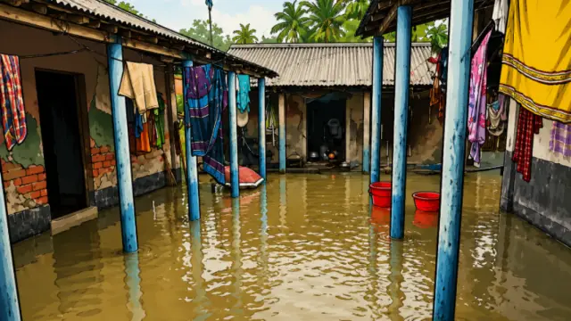 ৭ জেলায় বন্যা : ক্ষতিগ্রস্ত ৬ লাখের বেশি মানুষ, মৃত্যু বেড়ে ৫৪