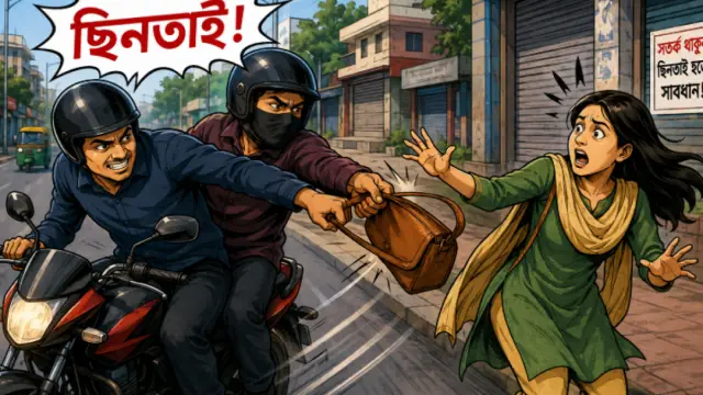 মিরপুরে নারীর ব্যাগ-মোবাইল ছিনতাই, আটক ১