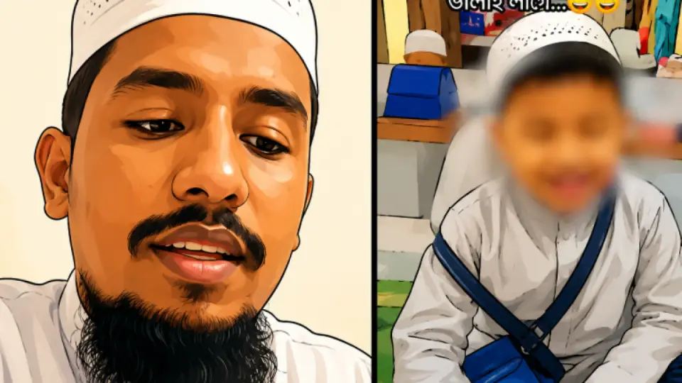 ‘পোলাপানরে কান্না করাইতে ভালোই লাগে’ লিখে নির্যাতনের ভিডিও পোস্ট শিক্ষকের